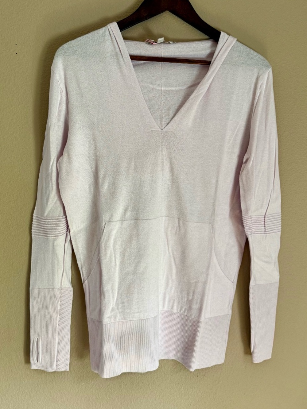 ATHLETA, Hoodie Sweater, Size M Lilac Pink